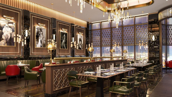Gordon Ramsay Bar & Grill設計典雅迷人。