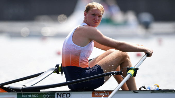 荷兰赛艇选手科恩确诊。Reuters