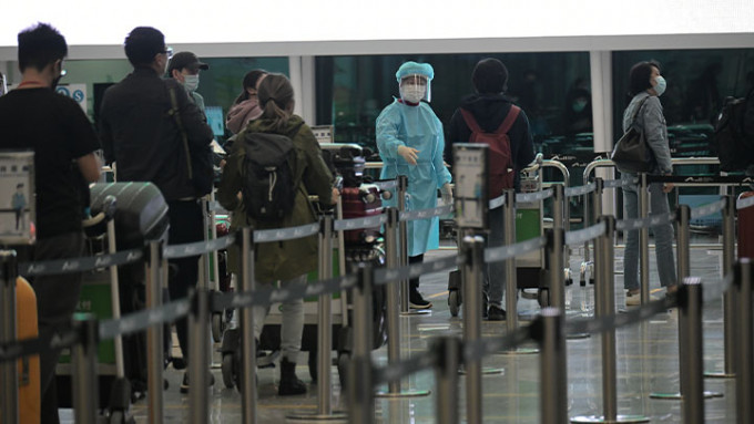 衞生防護中心指泰國國際航空抵港乘客確診，曼谷客機禁來港兩周。資料圖片