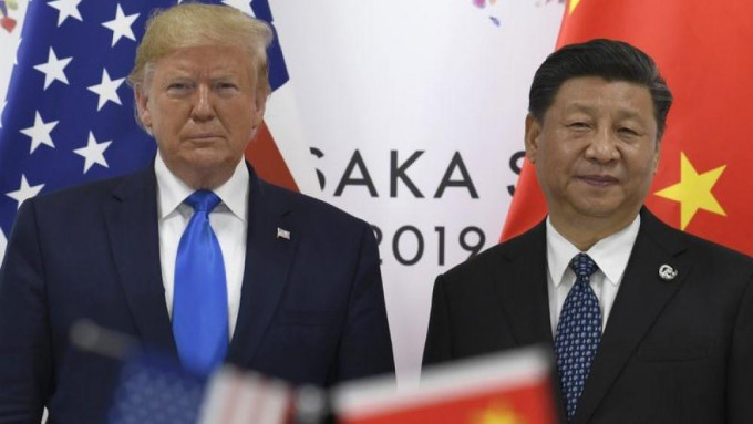 美国总统特朗普和中国主席习近平。AP图片