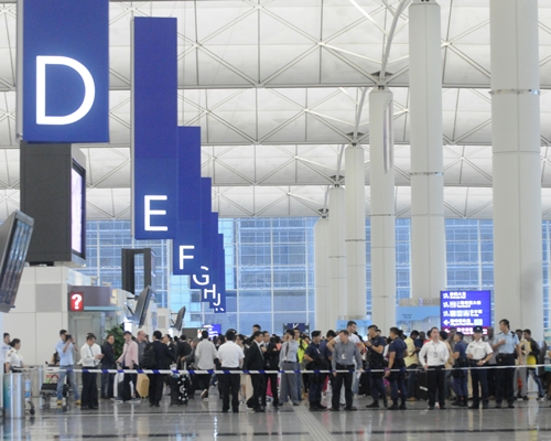 香港機場。資料圖片