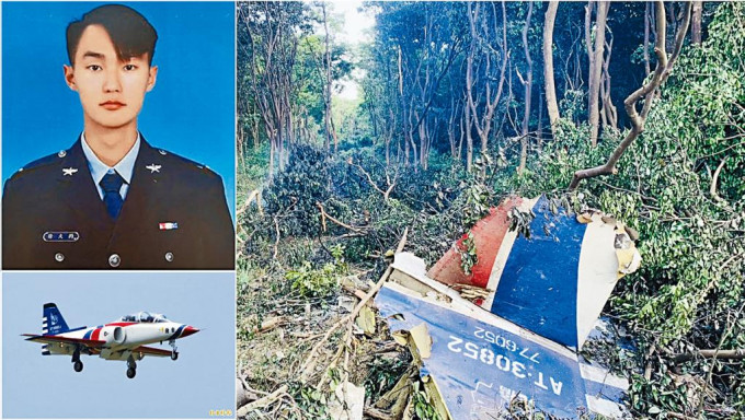 台军AT-3教练机高雄坠毁，机师徐大钧殉职。