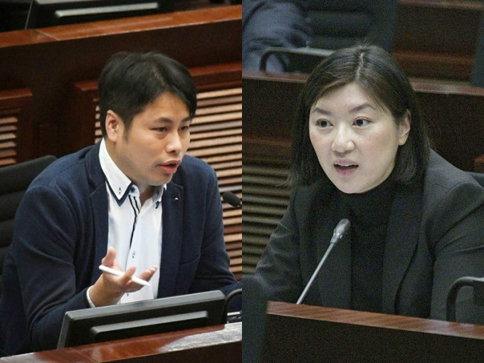 何俊贤(左)及容海恩(右)获委任为廉政公署事宜投诉委员会的成员。资料图片