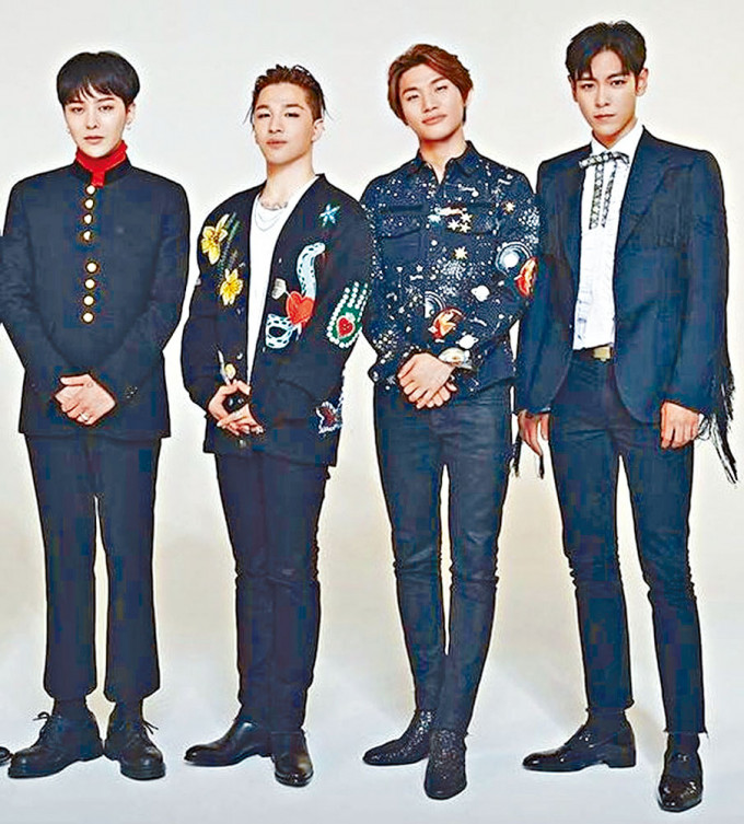 BIGBANG 4名成员已完成续约，并将回归乐坛。
