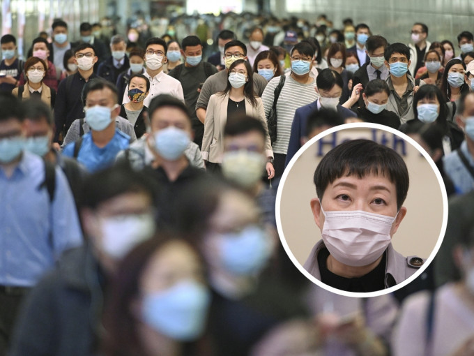 张竹君指，本港今日新增18宗新冠肺炎确诊个案。资料图片