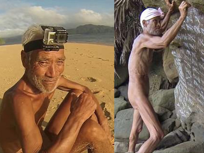 长崎先生在荒岛上生活了近30年。（网图）