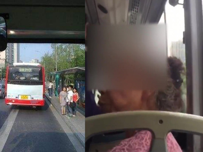 四川成都一辆巴士上，有乘客见到抱婴妈妈后，起身让座，没想到却遭一名老太婆抢了座位，还满口歪理。（网图）