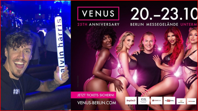 古斯周日前赴柏林观看情色博览会，稍后将拍得的片段，上载到个人网上频道。