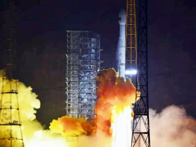 中國成功發射天通一號03衛星，順利進入預定軌道。中國航天科技集團圖片