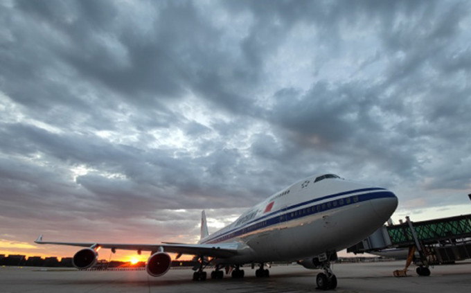 北京恢復部分國際客運直航。 首都國際機場微博圖