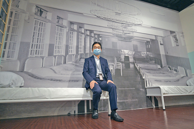 青山医院行政总监林明指，市民愈来愈包容精神病患者。
