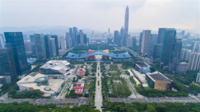 深圳去年GDP增長6%，增速續領跑四大一線城市。 新華社