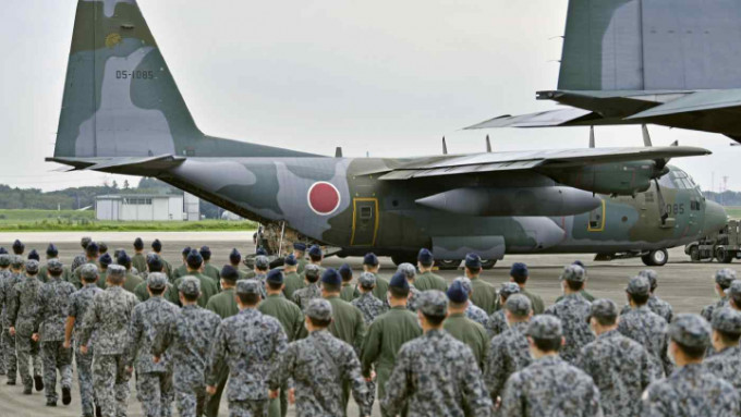 日本軍費連續8年創新高。（網上圖片）