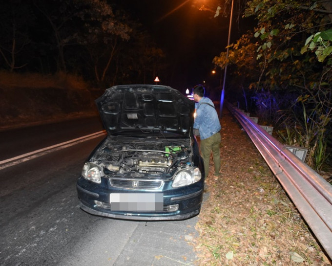 警方證實私家車為本月初失車。