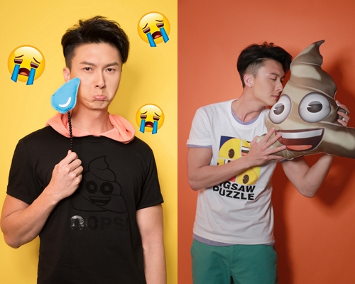 王浩信挑战200个表情，最难做系扮「喊喊」。