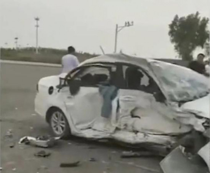 陝西駕校教練開車出車禍致兩名學員身亡。(網圖)