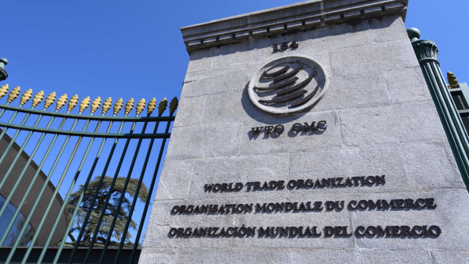 世界贸易组织（WTO，世贸）总部设于日内瓦。  新华社