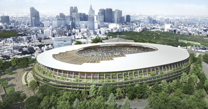2020年東京奧運場館。AP