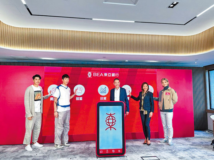 東亞銀行開拓「BEA GOAL」全數碼綜合理財平台，3個月錄逾6000名客戶開戶。