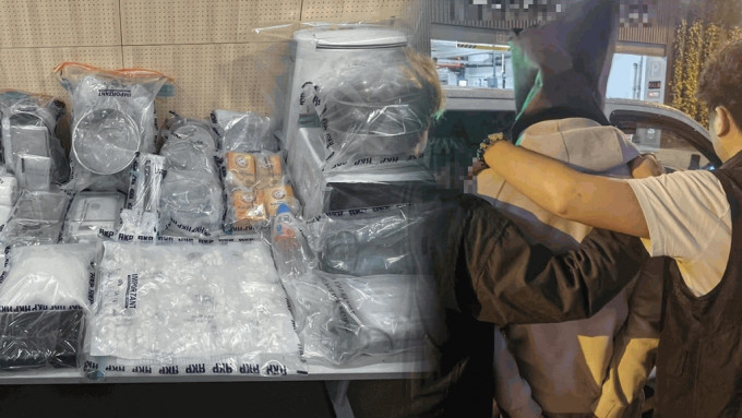 警捣沙田住宅制毒工场检378万元毒品 18岁青年被捕