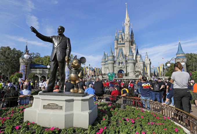美國佛羅里達州迪士尼世界於7月11日分階段重開。 AP