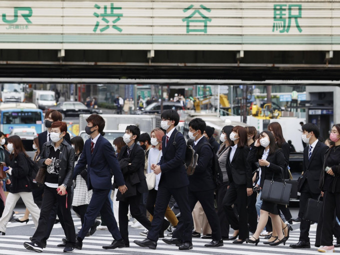 東京連續第3日超過500宗確診。AP圖片