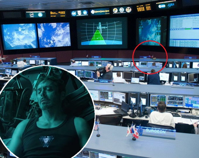 NASA官方张贴出一张任务中心的照片。
