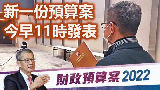 陈茂波日前透露《预算案》的封面为啡色。