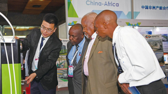 中国与非洲多国合作发展。新华社资料图片