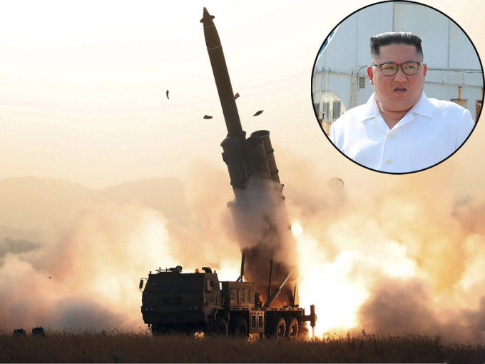 北韩证实昨日曾试射超大型火箭炮，领袖金正恩极为满意。AP