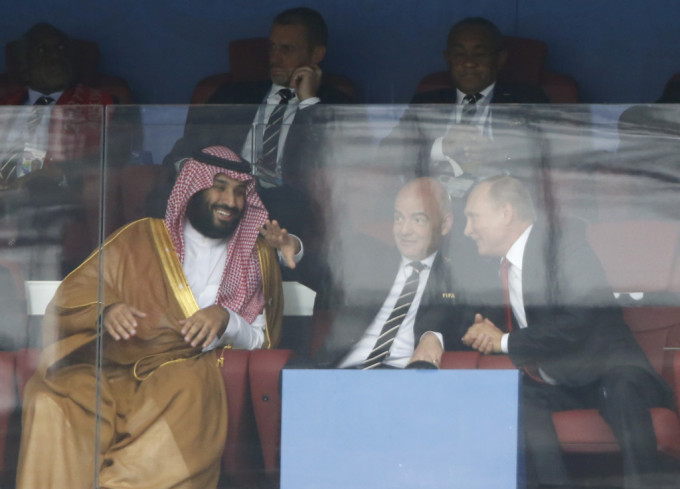  國際足協(FIFA)官方宣布沙特阿拉伯在澳洲退出後成為2034世界盃唯一的申辦國。美聯社