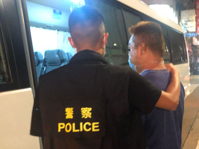 46歲男子涉嫌「管理賣淫場所」被捕。警方提供