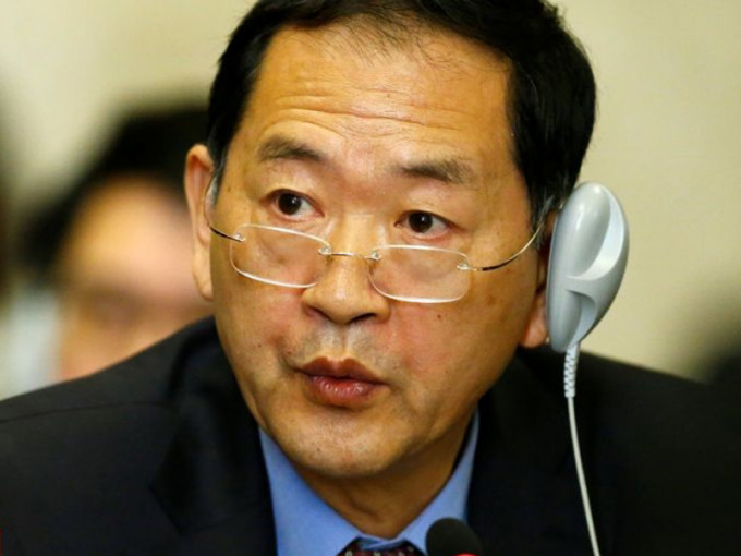 北韓常駐聯合國日內瓦辦事處代表韓泰松。(網圖)