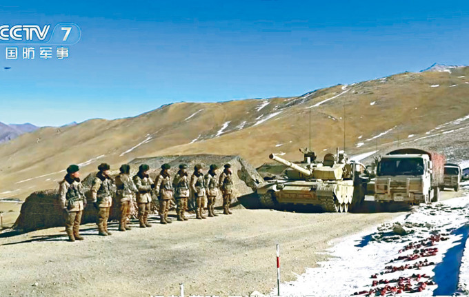 ■央视曝光99A坦克在中印边境镇守。