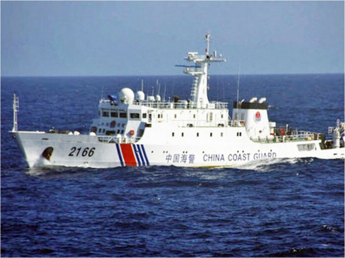 日本防相表明决不能接受中方实施的《海警法》。网图