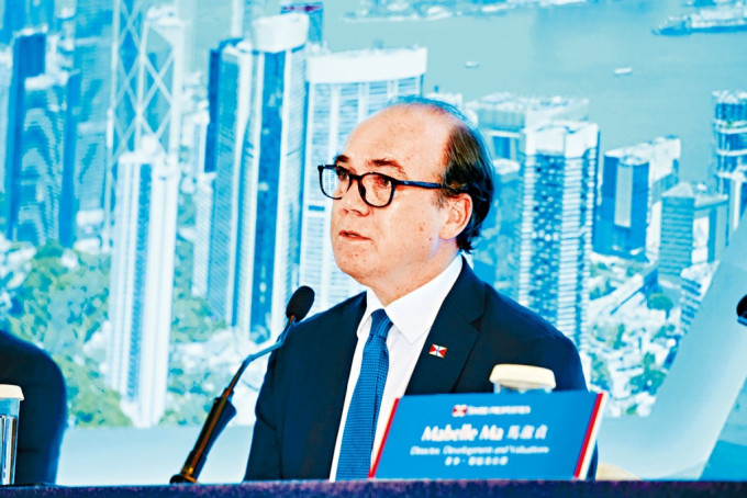 彭國邦指出，本港零售業務在去年第四季已見起色，但寫字樓則仍面臨壓力。