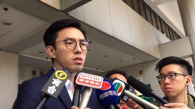 吴文远表示是次事件是政治检控。（林颖娴摄）