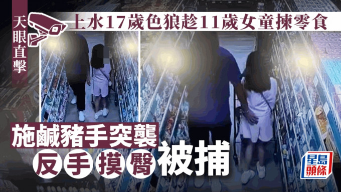 猥褻女童｜11歲女童慘遭摸臀非禮 17歲非華裔淫狼斷正被捕