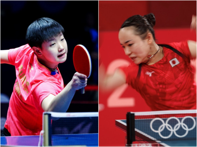 孙颖莎与伊藤美诚同是世界乒乓球坛新生代名将。