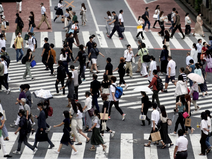 東京連續兩日逾200宗新冠肺炎確診病例。AP