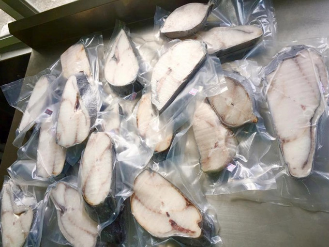 两美进口冷藏银鳕鱼水银含量超标。网图