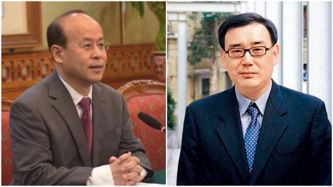 中国驻澳洲大使肖千(左)表示，杨恒均虽判死缓，或不会处死。