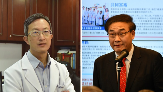 林哲玄(左)及林顺潮(右)申请逾期加入立法会内委会。资料图片