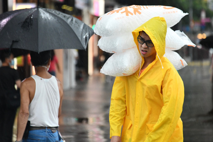 一連9日有雨。資料圖片