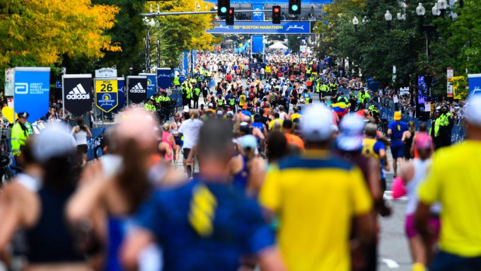 波士頓馬拉松將在4月18日舉行。 波士頓馬拉松官方Twitter圖片