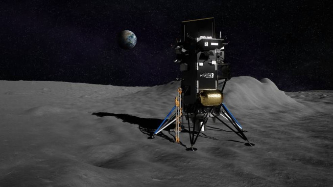 美國私人月球深測器將於情人節發射升空。網上圖片