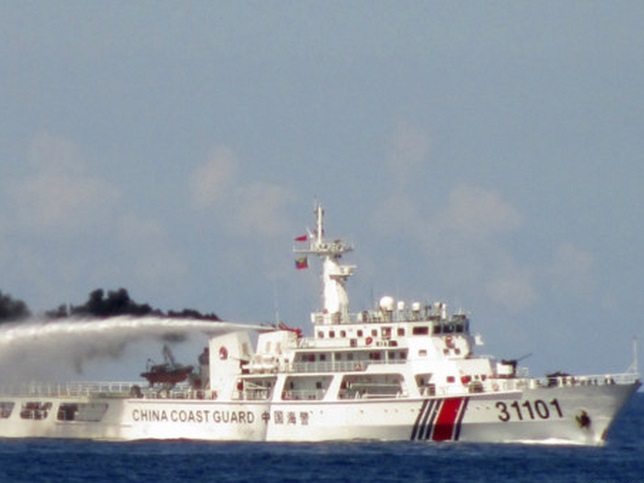 中越两国曾在2014年于争议海域发生冲突。资料图片