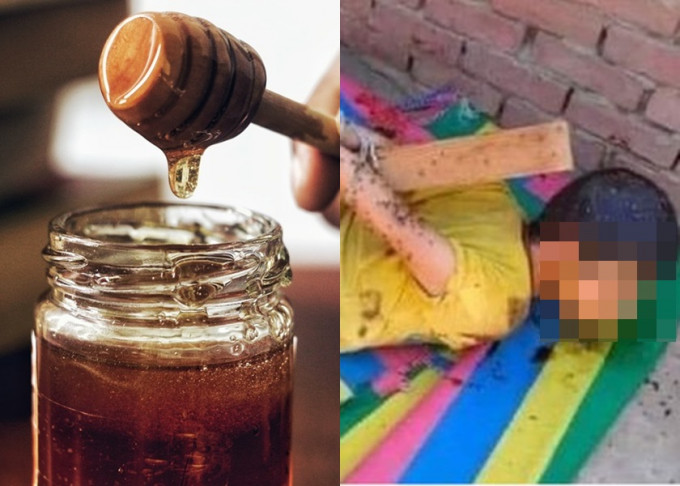 埃及男子将蜂蜜涂到儿子身上任由蜜蜂叮咬，将要面临虐儿指控。Unsplash示意图