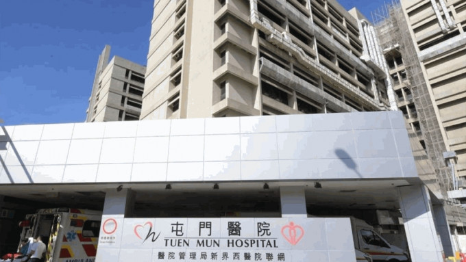 女子昏迷送往屯门医院抢救后不治。资料图片