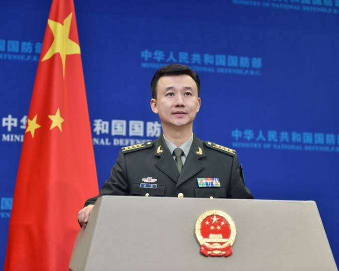 中国国防部发言人吴谦。中国国防部图片